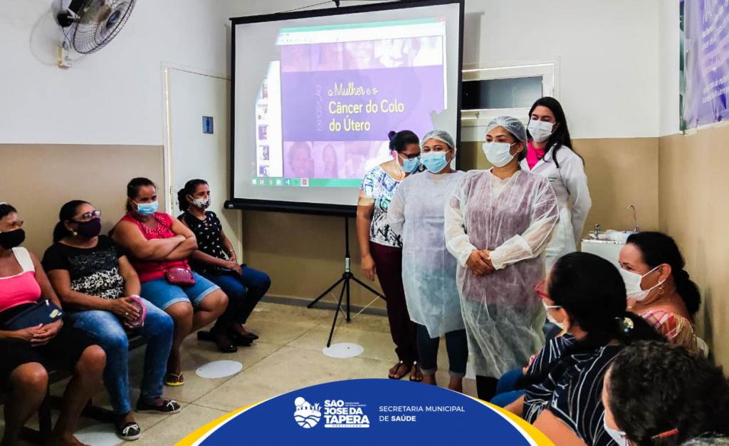 Ação Alusiva Ao Março Lilás